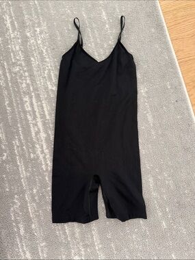 Babaton Black One-Piece Romper